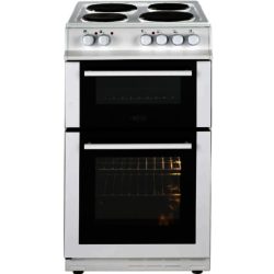 Belling FS50EFDO 50cm Double Oven Electric Cooker in White